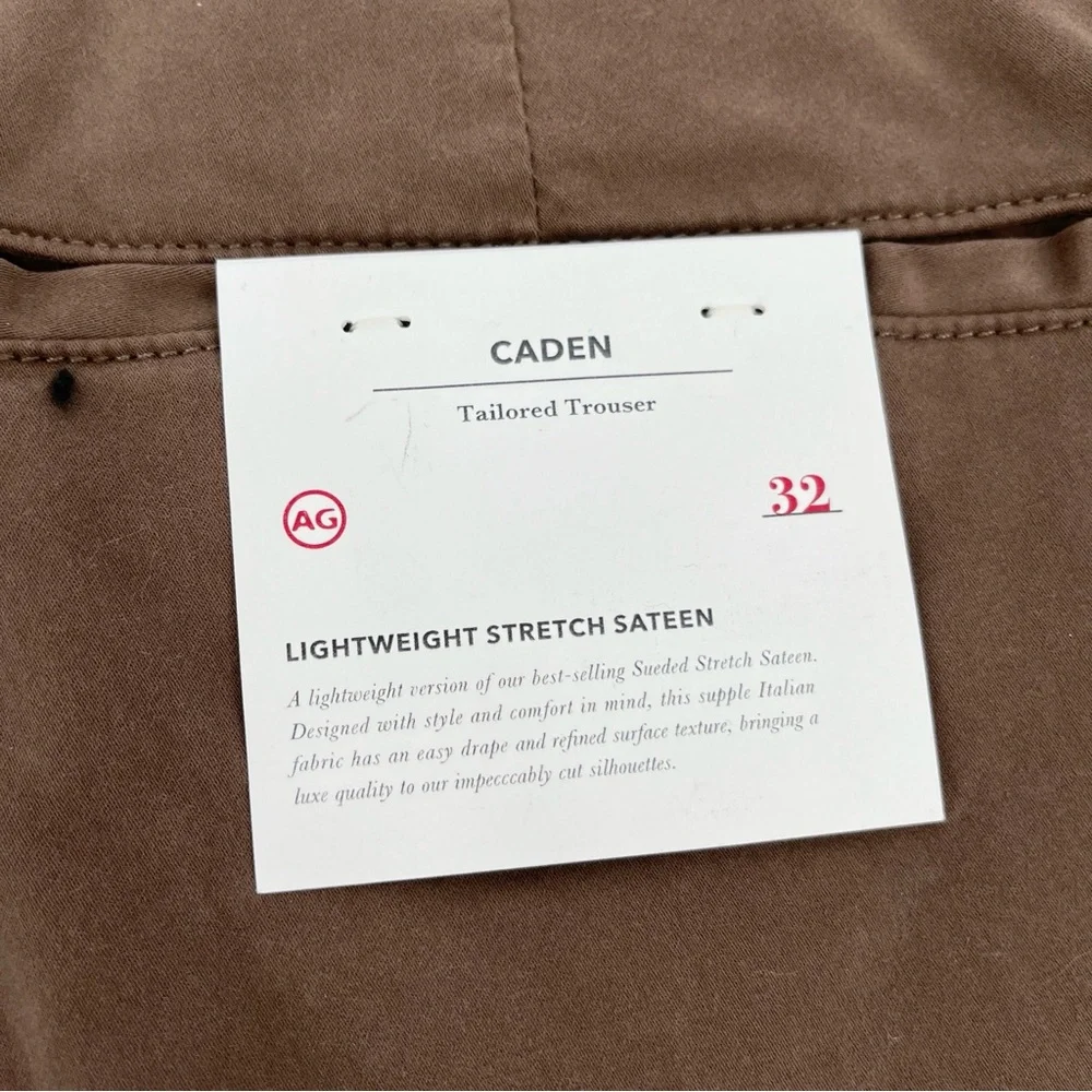Ag Adriano Goldschmied Caden Tailored Trousers brown - 32 - Picture 8 of 10